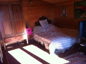 Swiss cabin bedroom